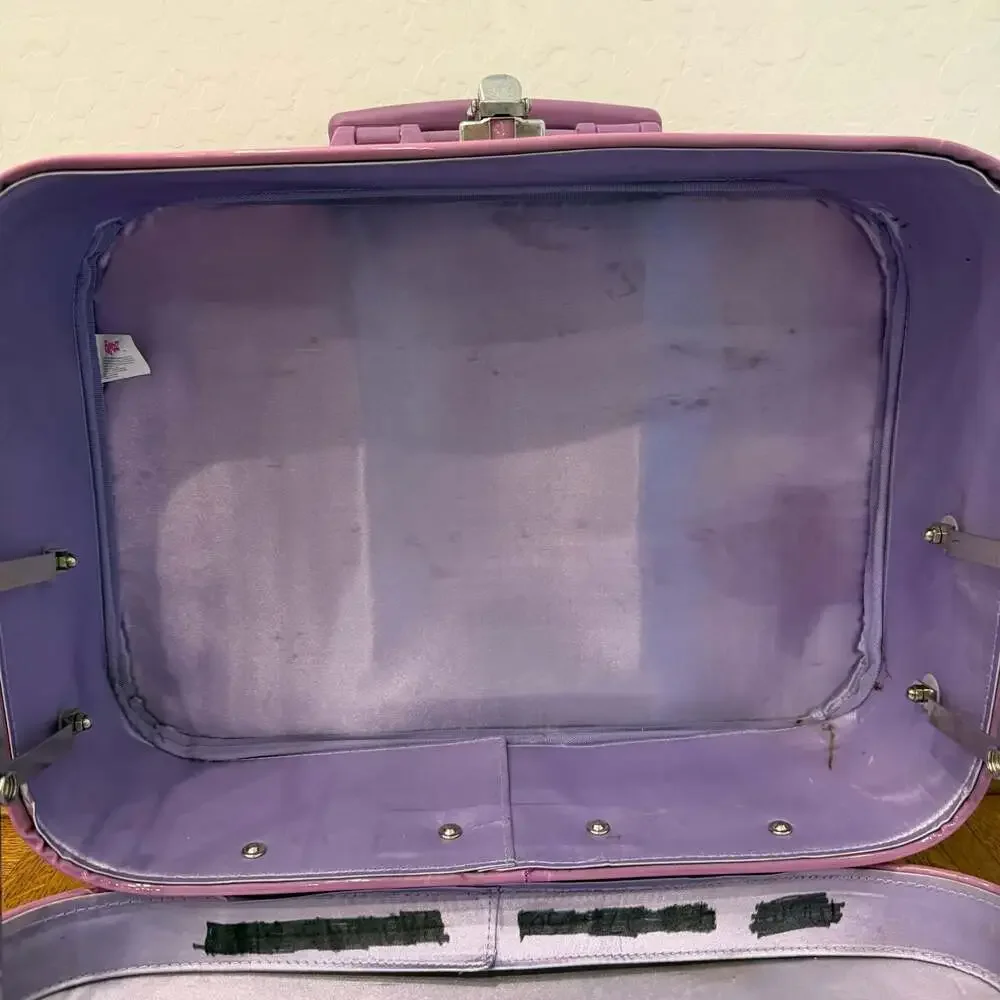 Vintage Bratz Envogue Glitter Roller Luggage Suitcase